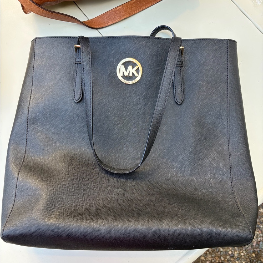 Michael Kors Black Tote Bag